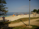 Strand am Campingplatz bei Novigrad